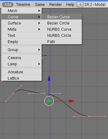 Como conseguir dar forma a un objeto con curvas Bezier en blender 3d -taper02.jpg