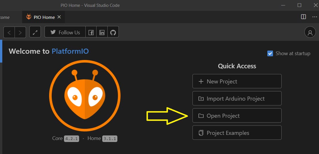 Configura y actualiza tu impresora 3D utilizando Visual Studio Code y Platform.io-opening_proyect.jpg