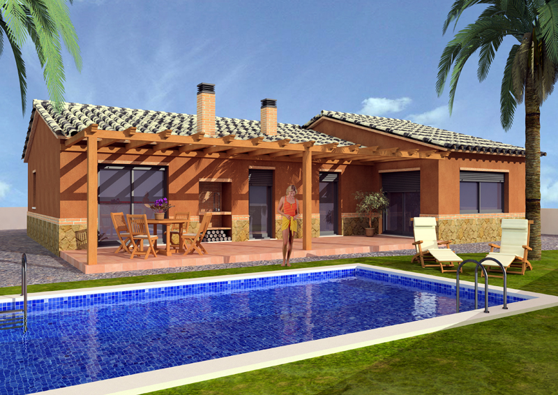 exterior-interior chalet