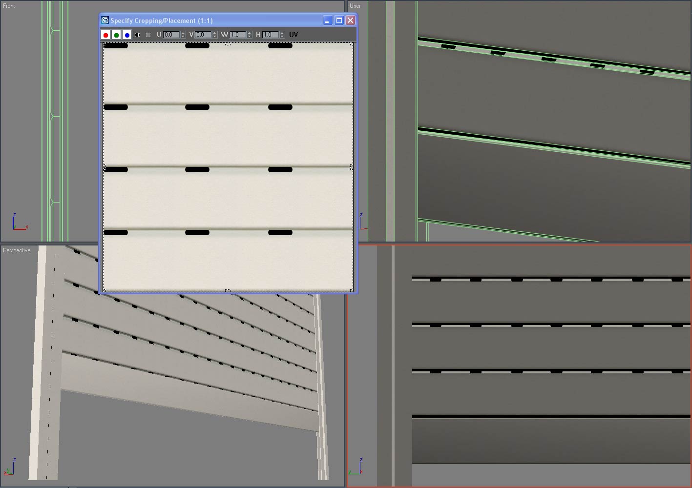 ventana con persiana