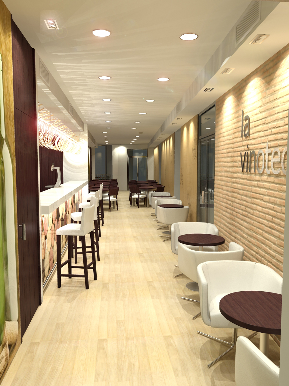 Interior bar mental ray Interior bar mental ray