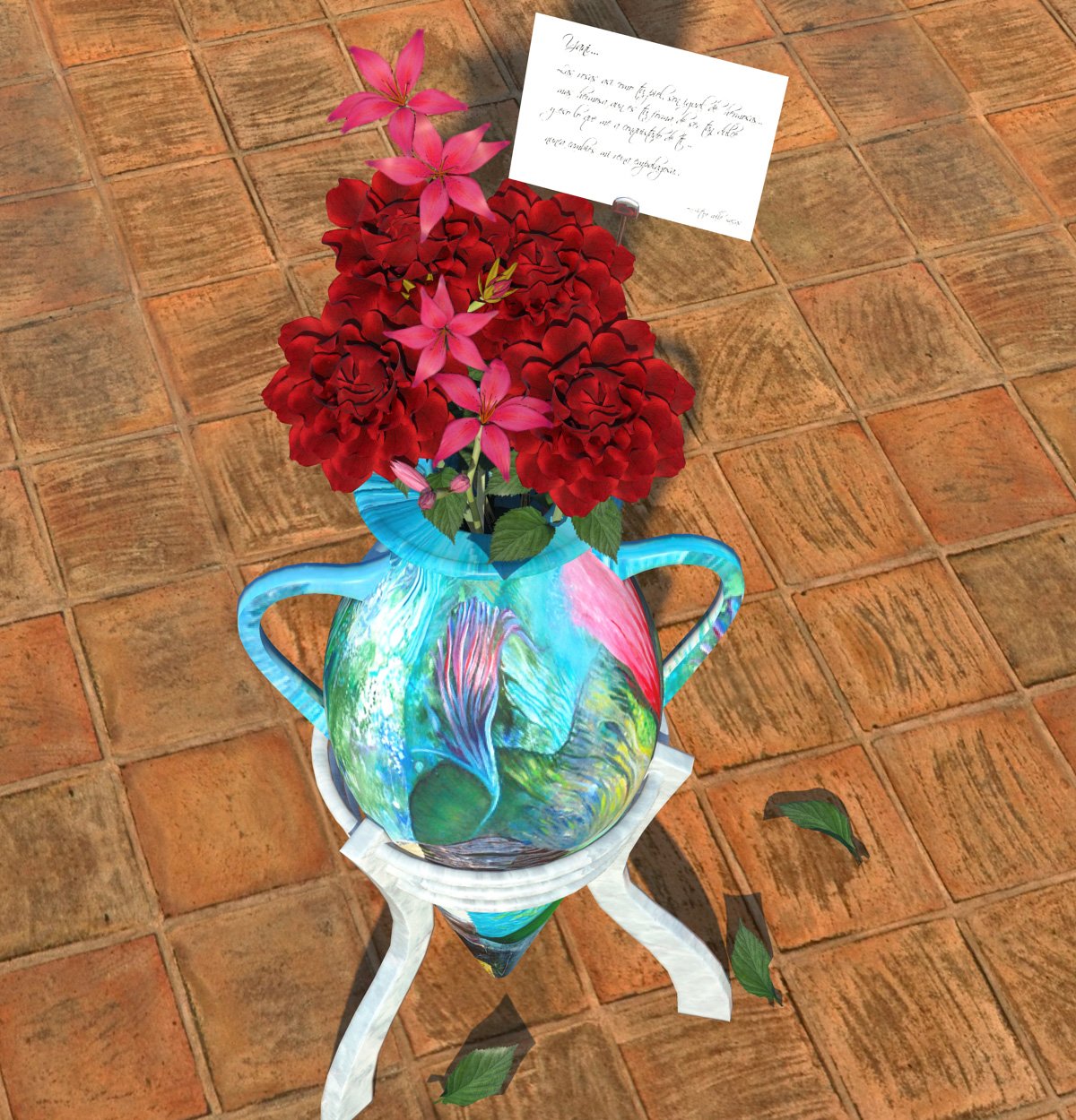 Flores para mi novia