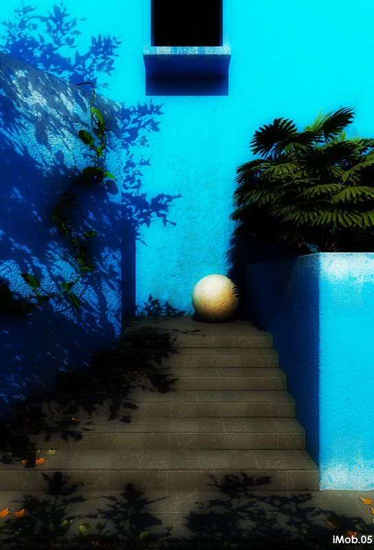 Exterior 3d Tributo a Luis Barragan
