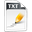 Tipo de archivo: txt